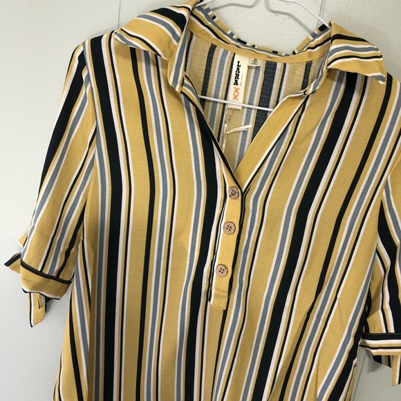 lara vertical striped shirt - Picture 4 of 6